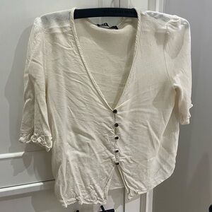 White Zara Blouse